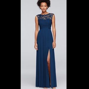 David’s Bridal bridesmaid dress. Item # F19328